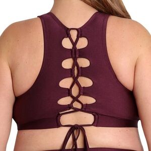 LYSA Plus Size Frankie High Neck Swim Top